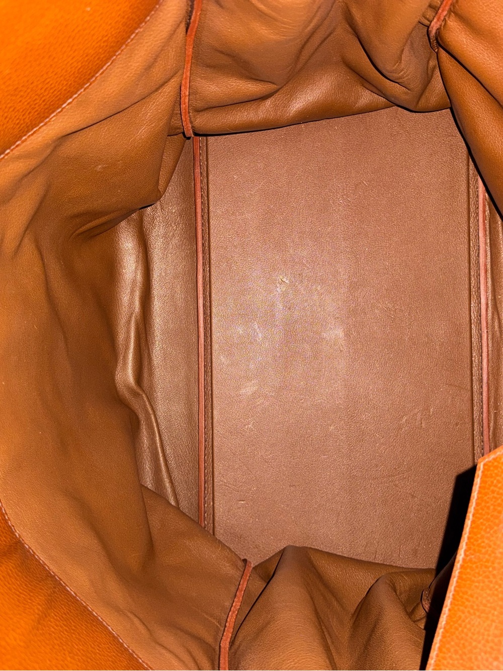 Hermès Haut à Courroies Birkin 55 in Brown Clemence Leather - Picture 4 of 6